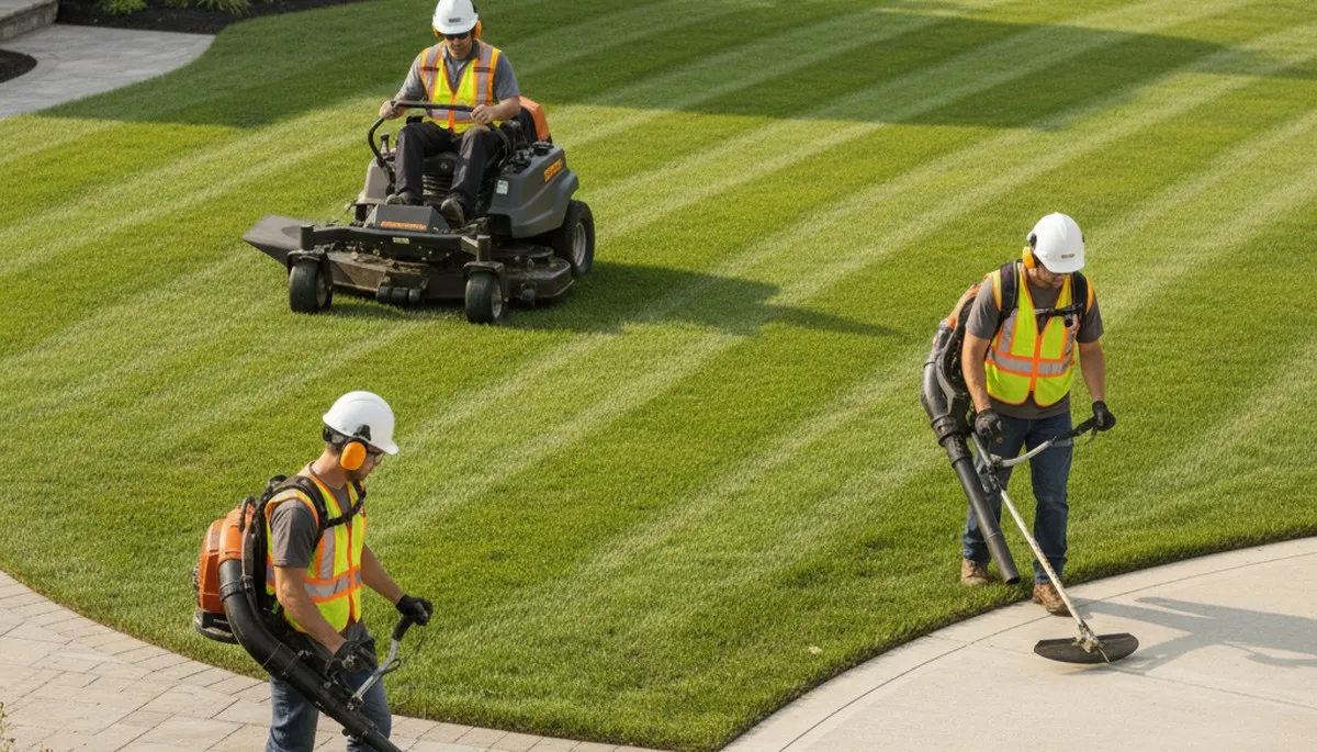 Arbor Tree Care crew providing tree removal services in Oshkosh, WI