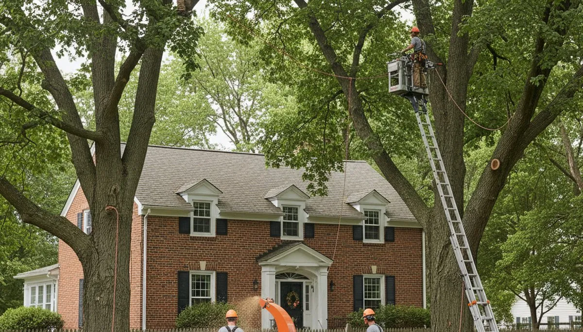 Professional tree service team in Oshkosh, WI providing tree removal and trimming services