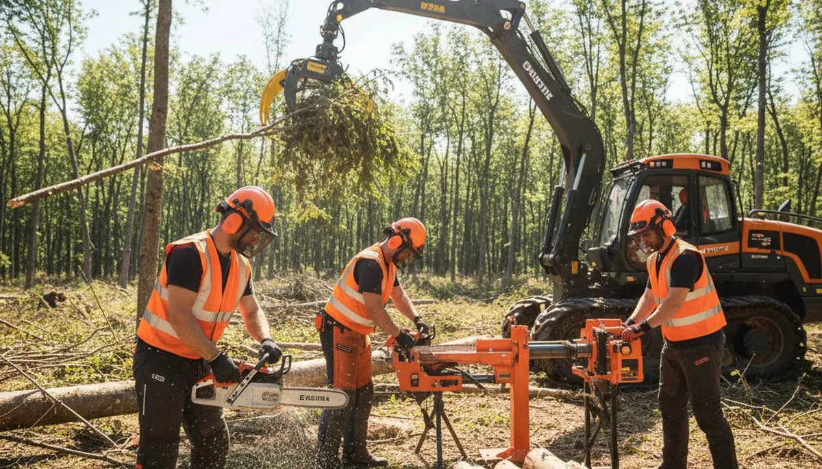 Woodlot management service in Oshkosh, WI improving tree health, safety, and timber value